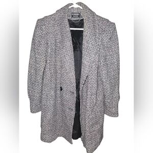 7/161. Karizma Women's Black and Gray Pea Coat
